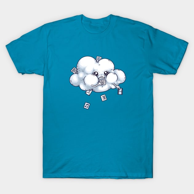 Cloud Storage T-Shirt by spookylili